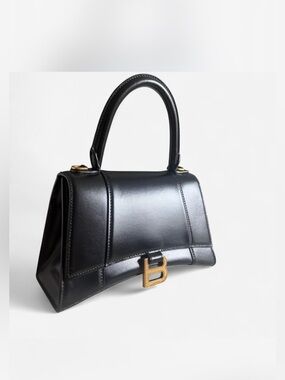 Balenciaga Top Handle Hourglass Small Calfskin